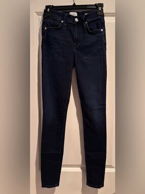 Citizens of Humanity Rocket Jeans Women’s 24 Dark Wash High Rise Skinny Stretch